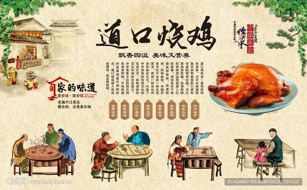 道口烧鸡