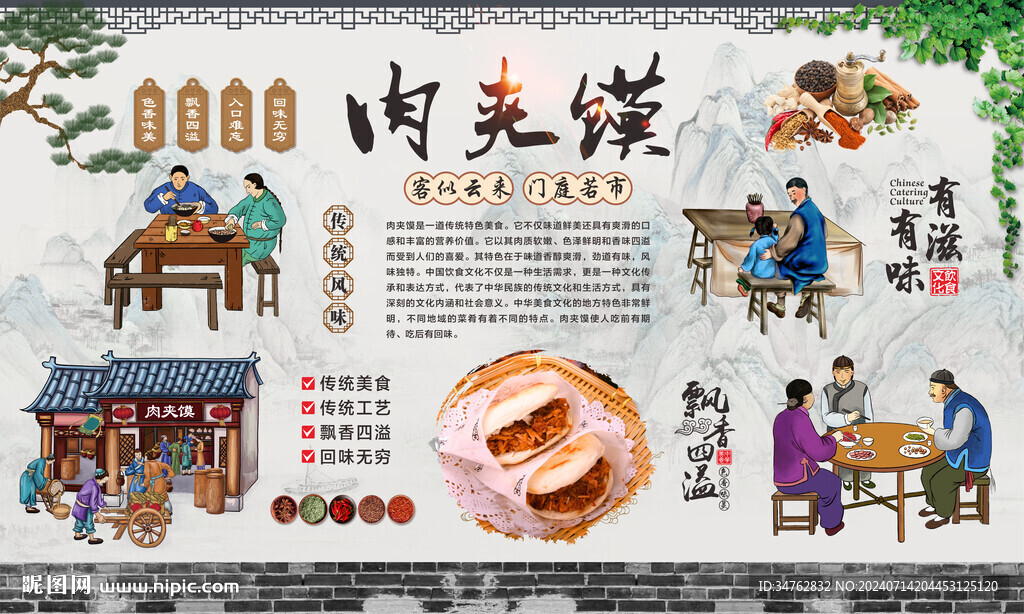 肉夹馍 