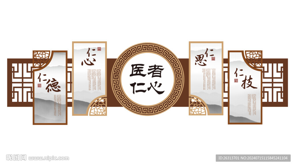 中医文化文化墙