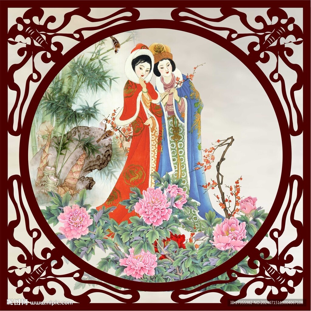 仕女图