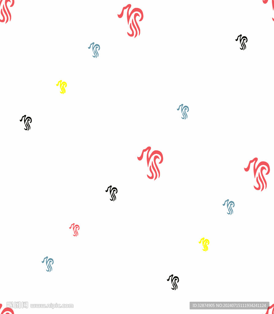 矢量花纹