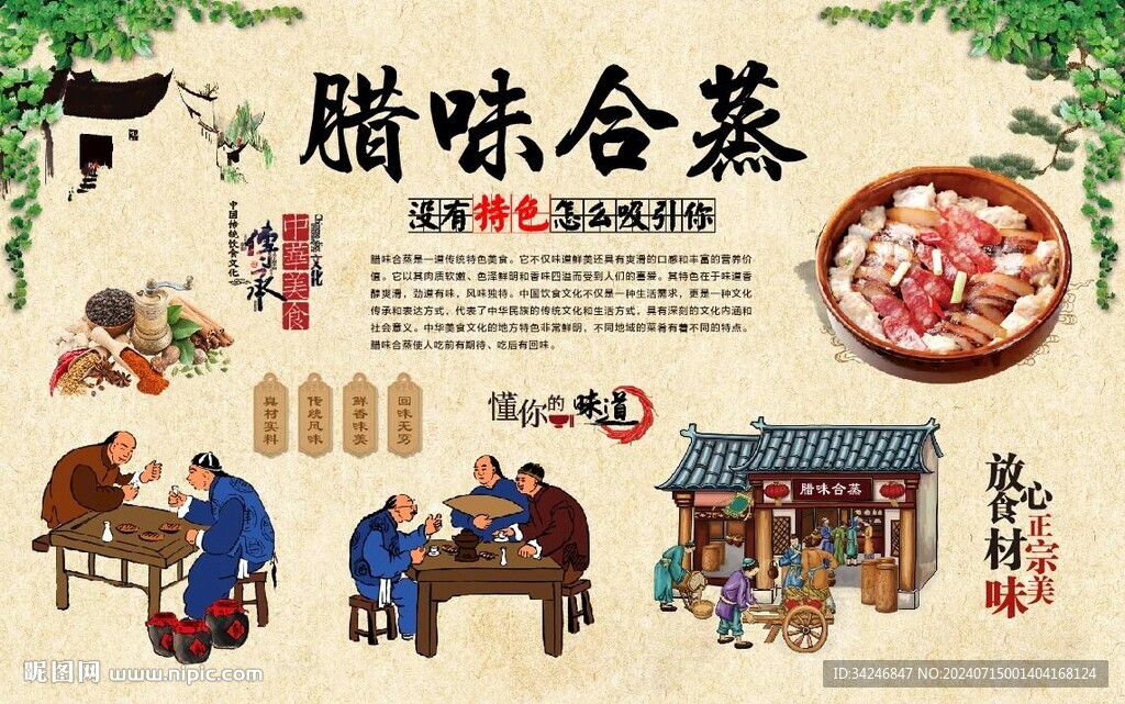 腊味合蒸 