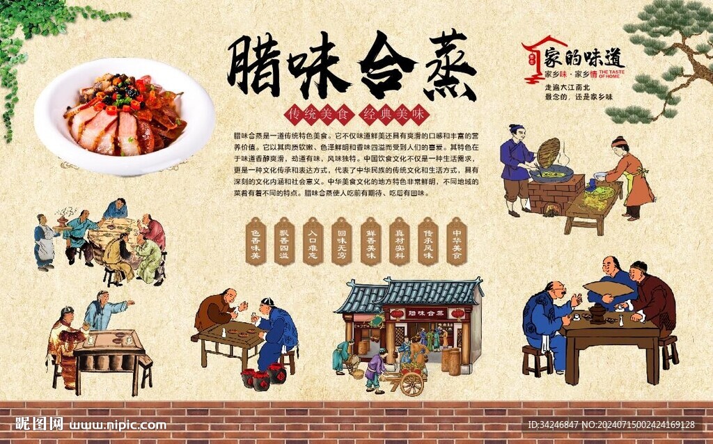 腊味合蒸 