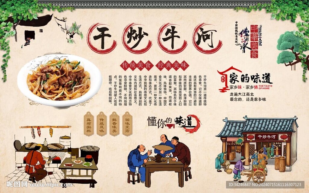 干炒牛河