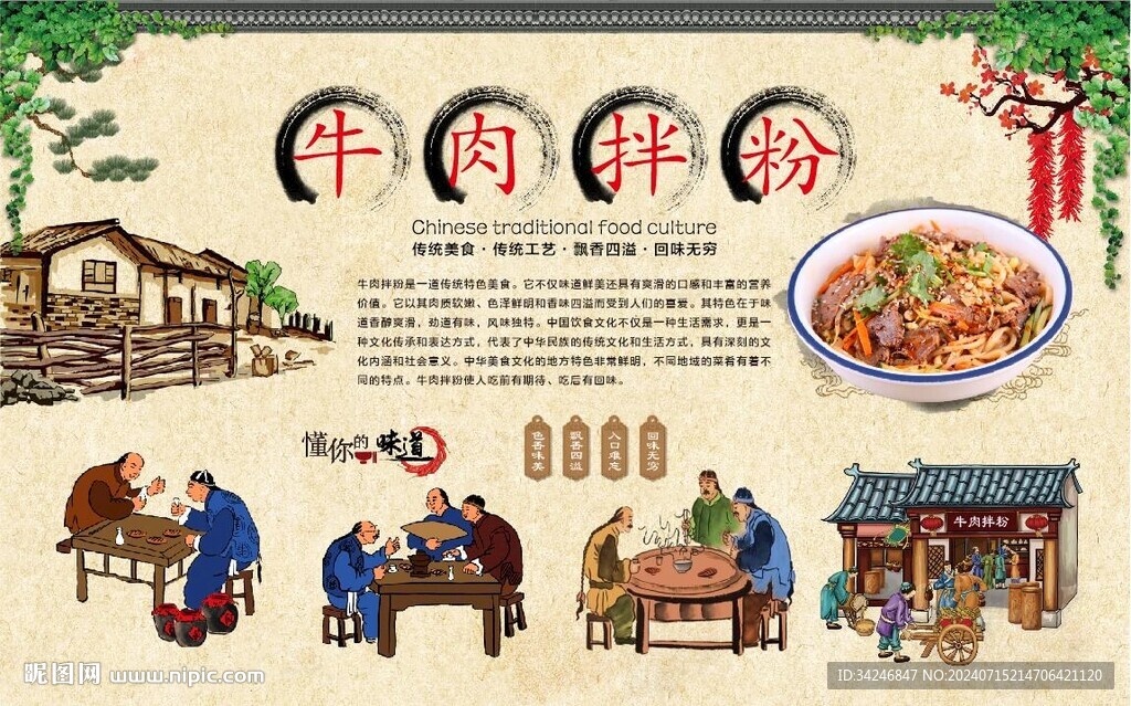 牛肉拌粉 