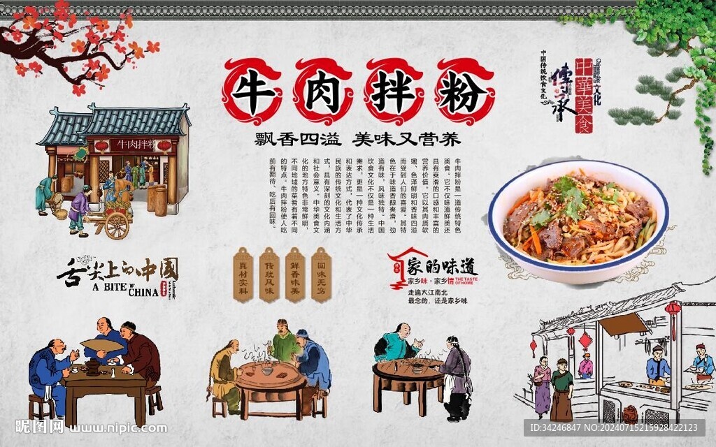 牛肉拌粉 