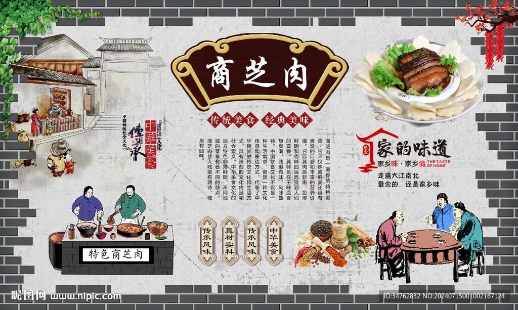 商芝肉 
