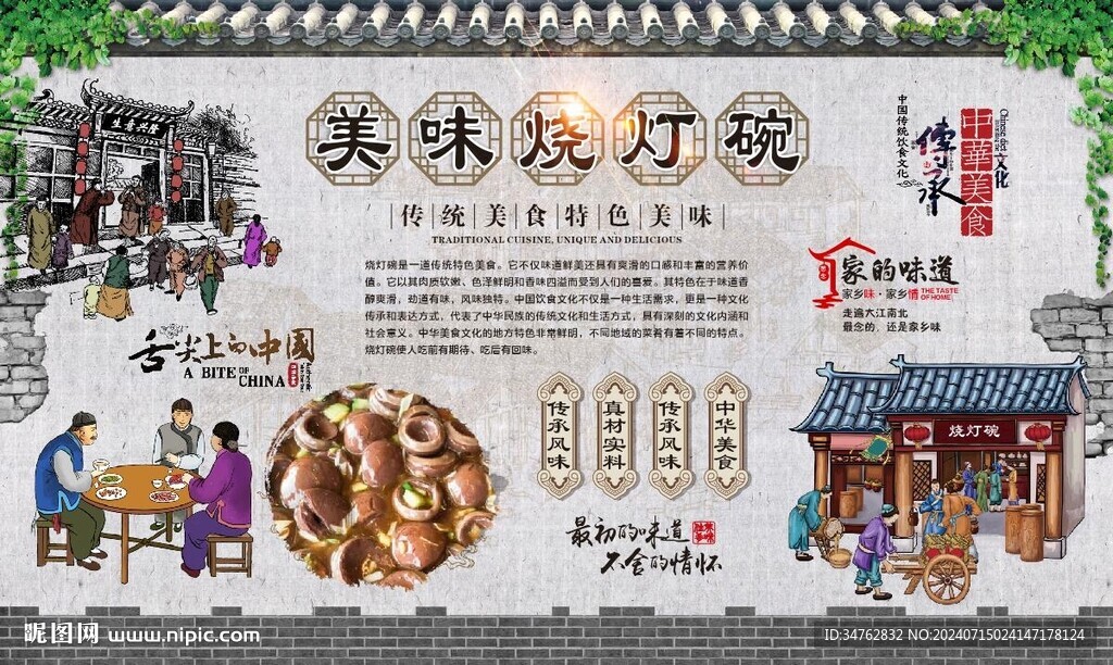  烧灯碗