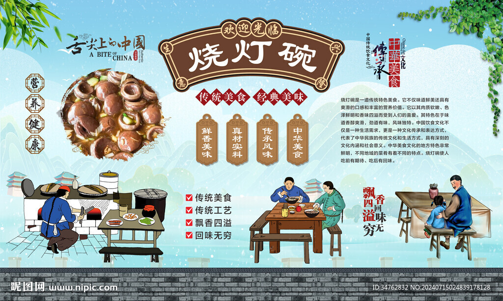 烧灯碗