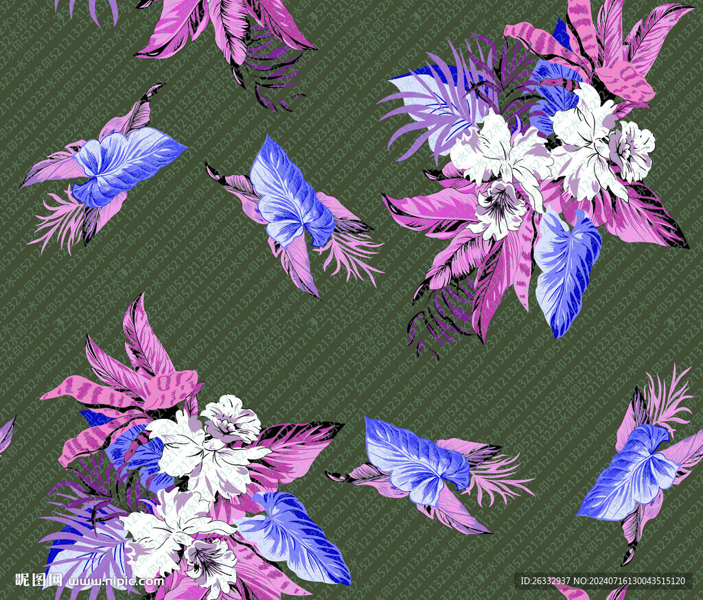热带叶子