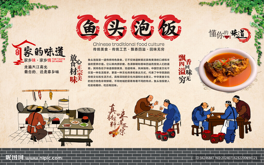 鱼头泡饭 