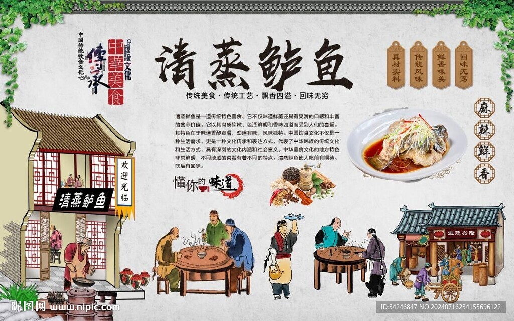 清蒸鲈鱼 