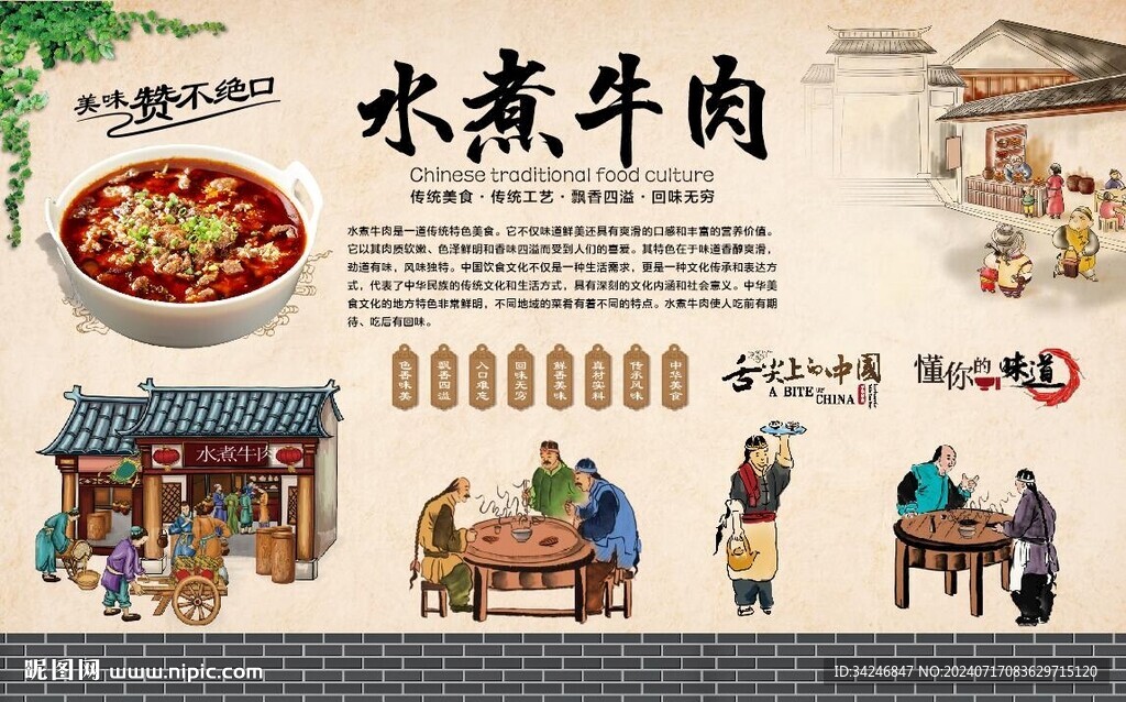 水煮牛肉