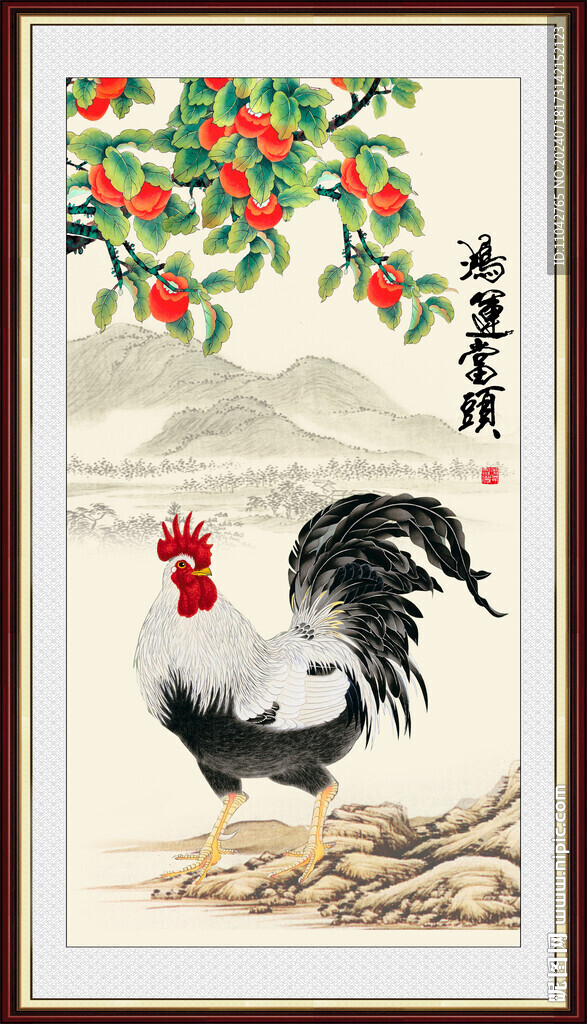 金鸡报晓