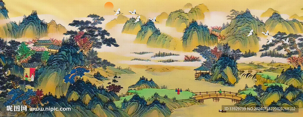千里江山图