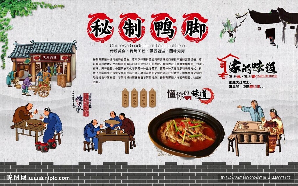 秘制鸭脚 