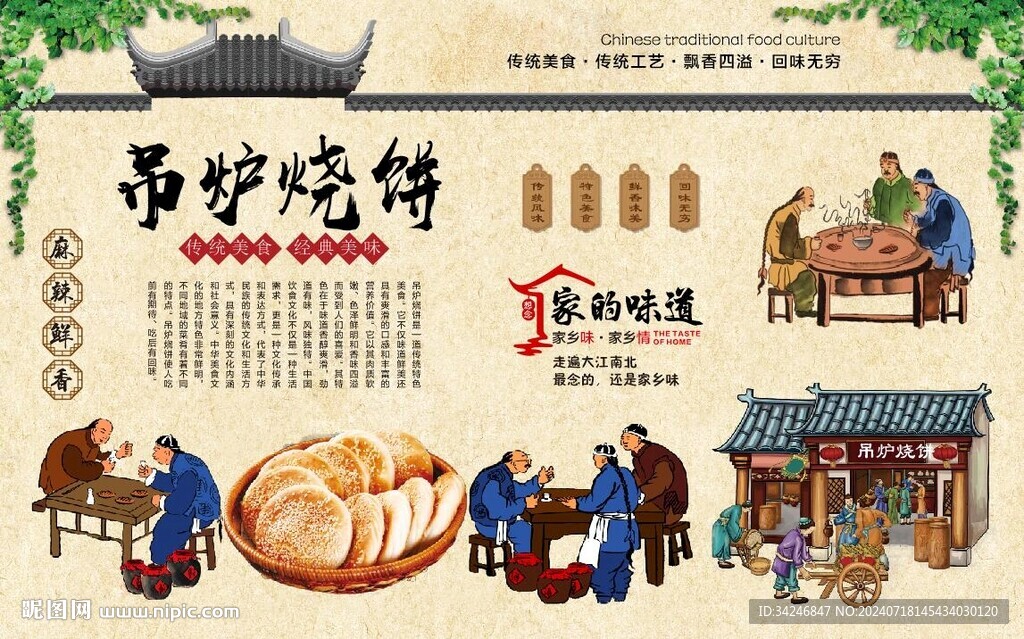 吊炉烧饼 