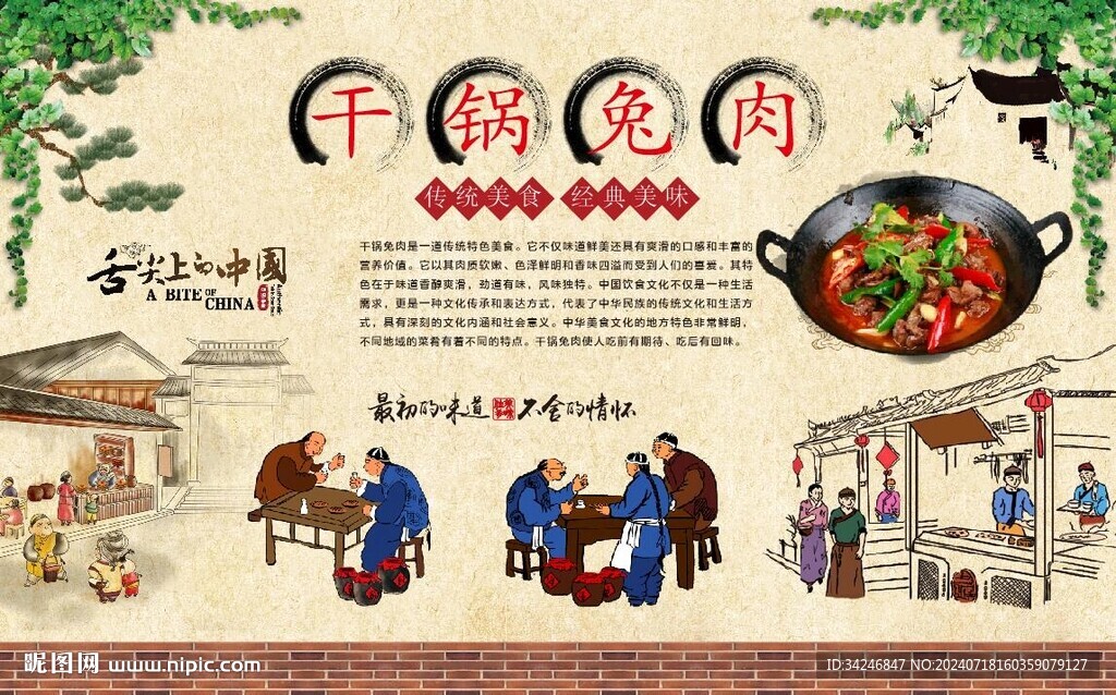 干锅兔肉 