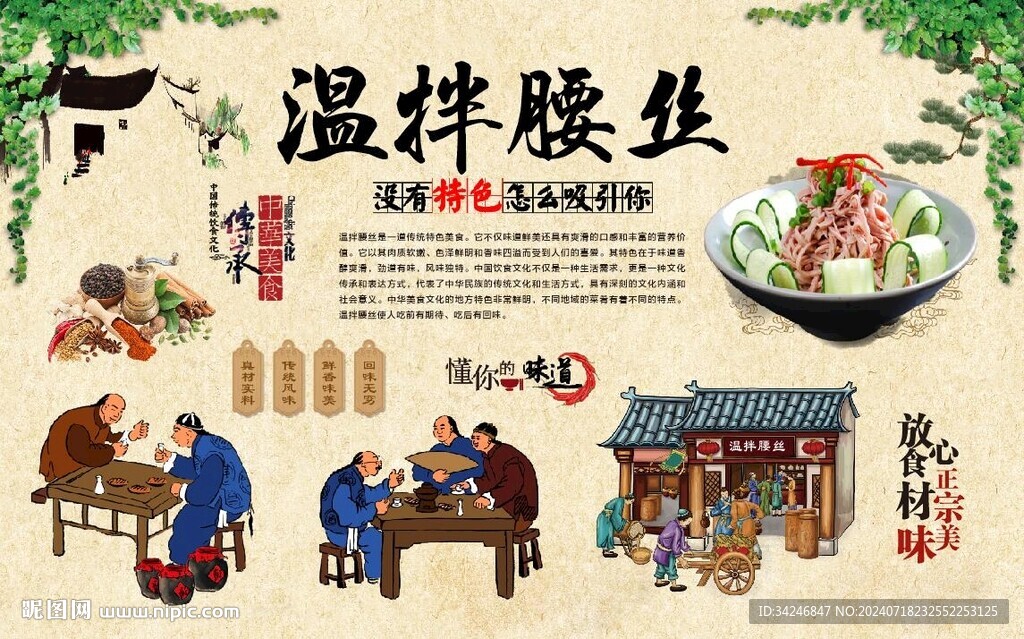 温拌腰丝 