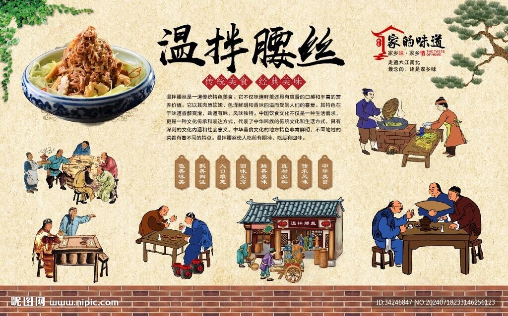 温拌腰丝 