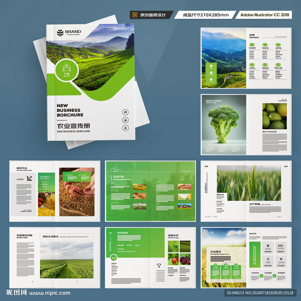 农产品画册
