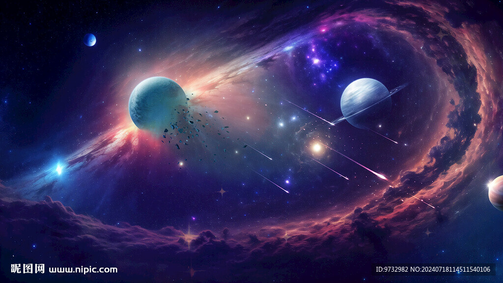 星球太空宇宙漩涡图