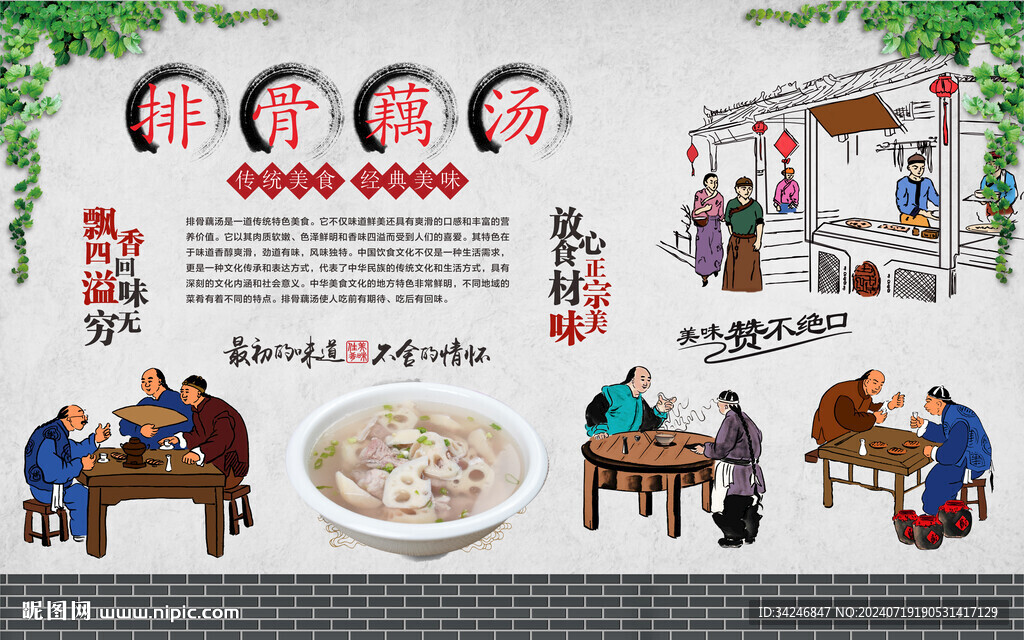 莲藕排骨汤 