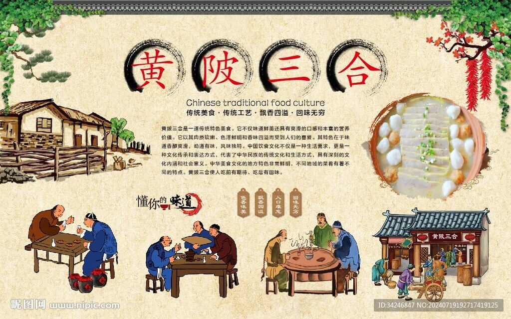 黄陂三合 