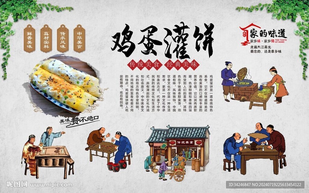鸡蛋灌饼 