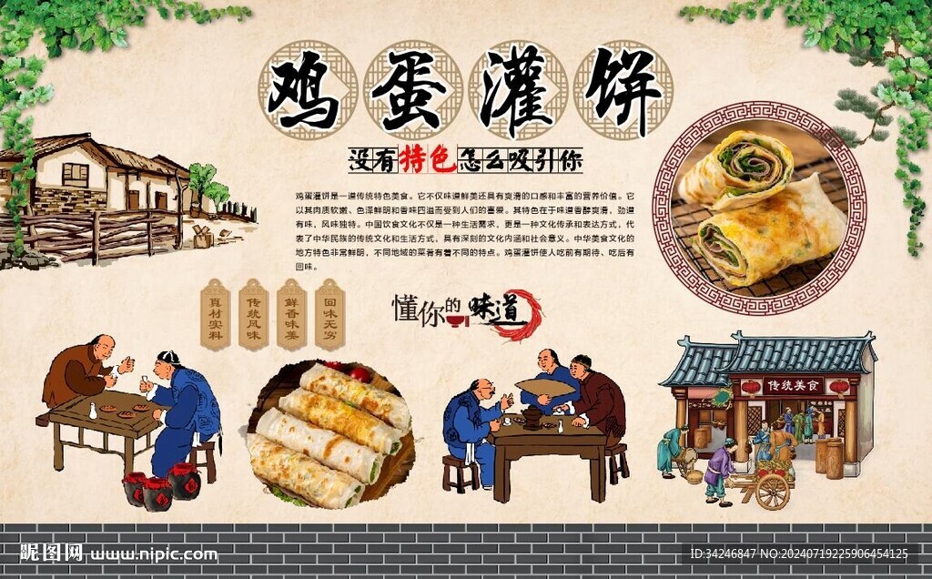 鸡蛋灌饼 