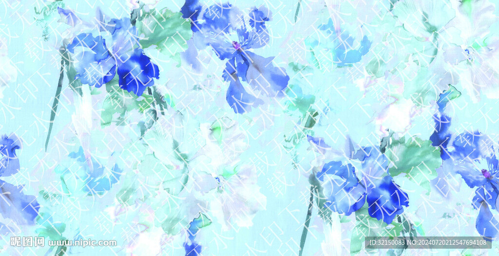 手绘花