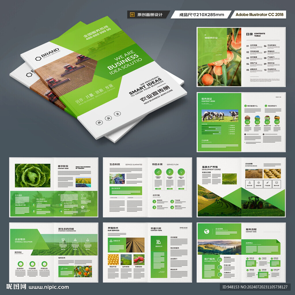 农产品画册