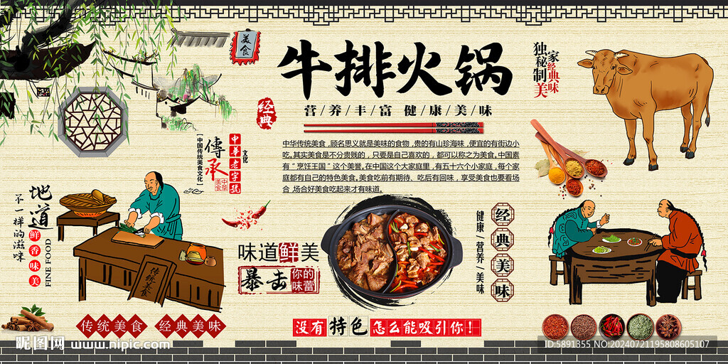 牛排火锅