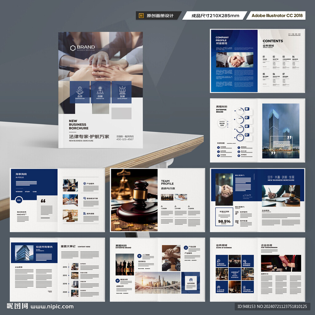 大气律师事务所画册