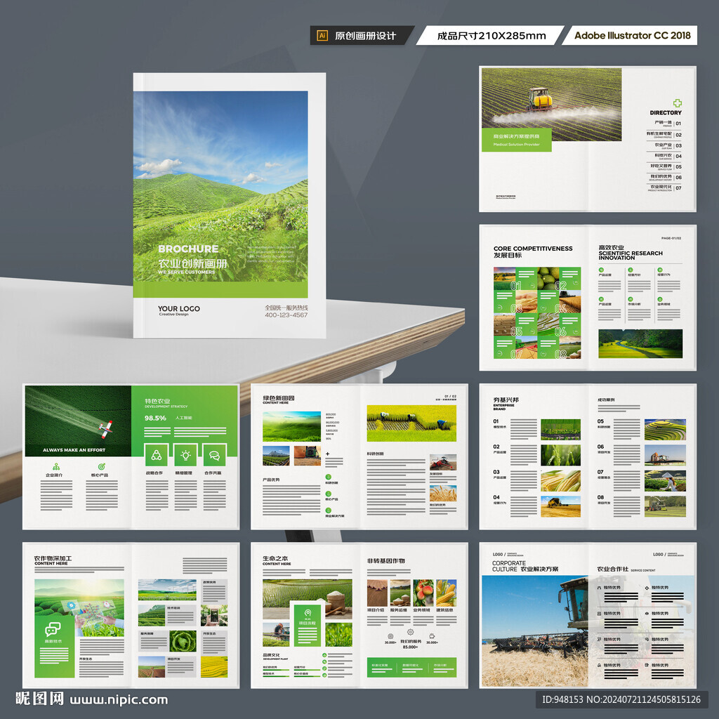 农业宣传册