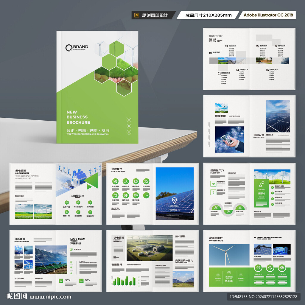 新能源宣传册