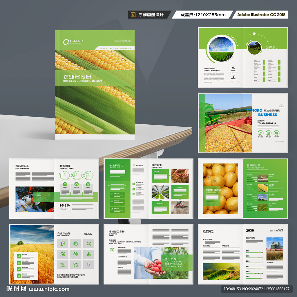 农业宣传册