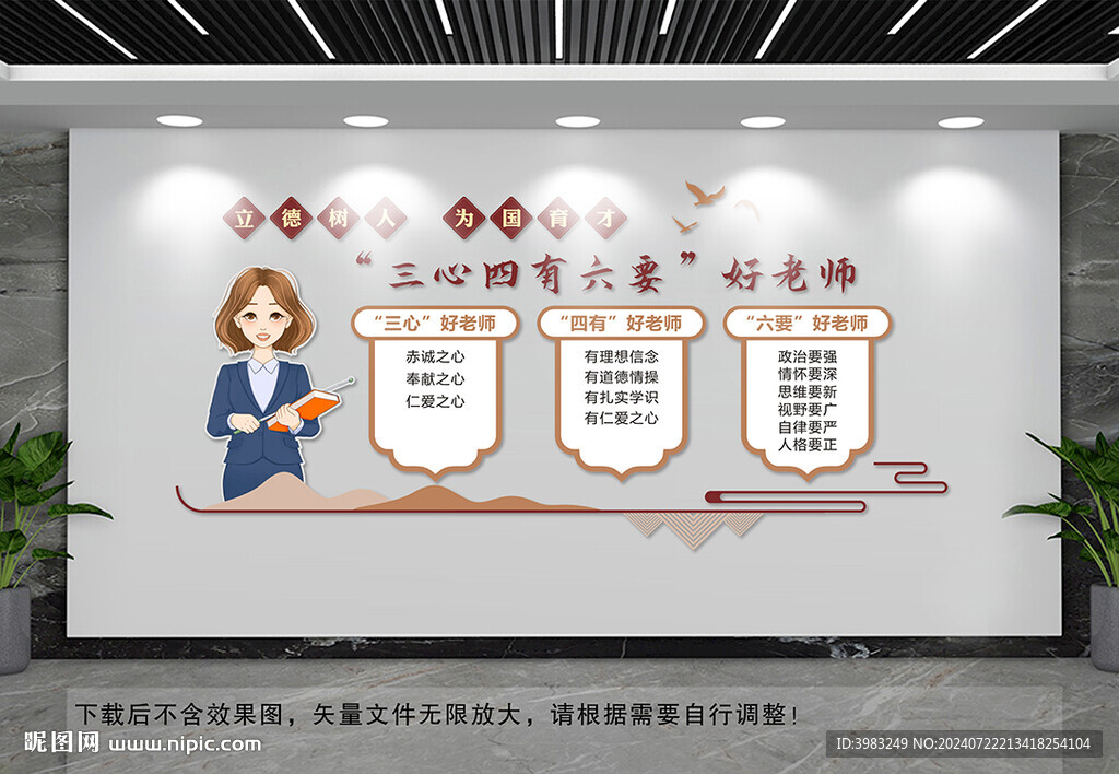 三心四有六要好老师