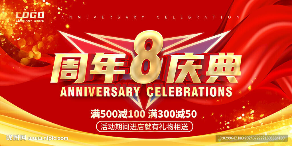 8周年