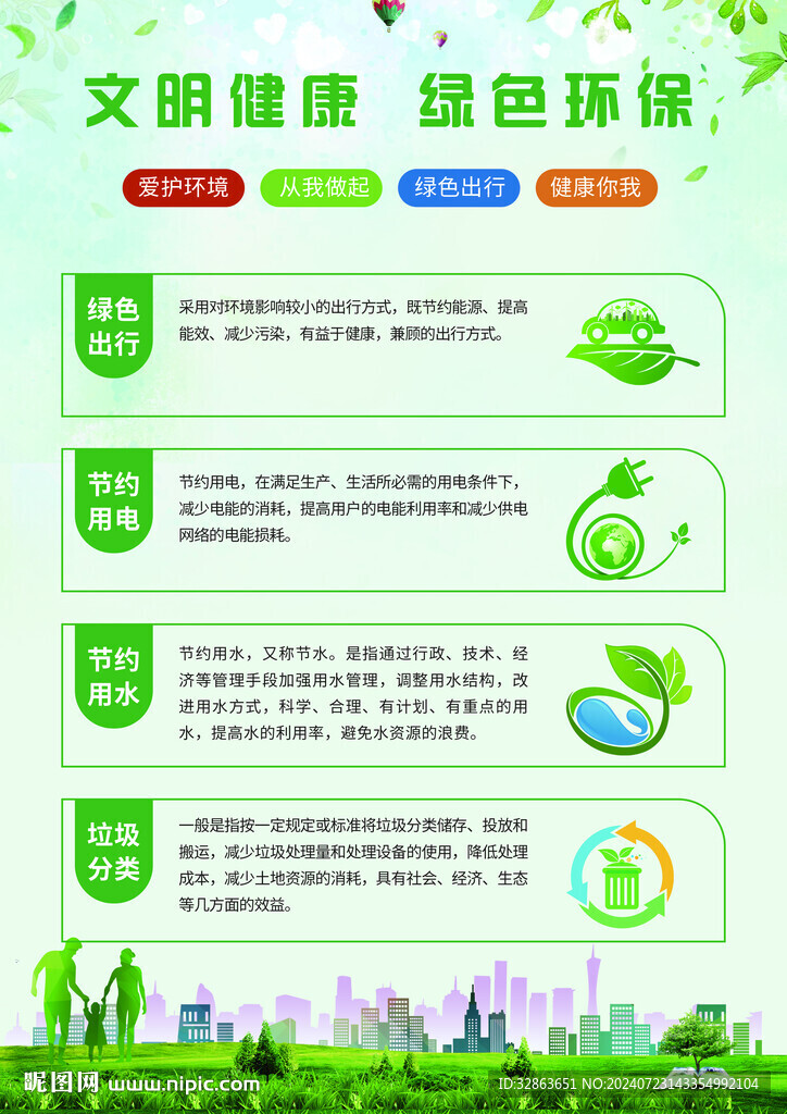 文明健康绿色环保