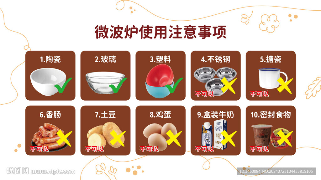 微波炉使用注意事项