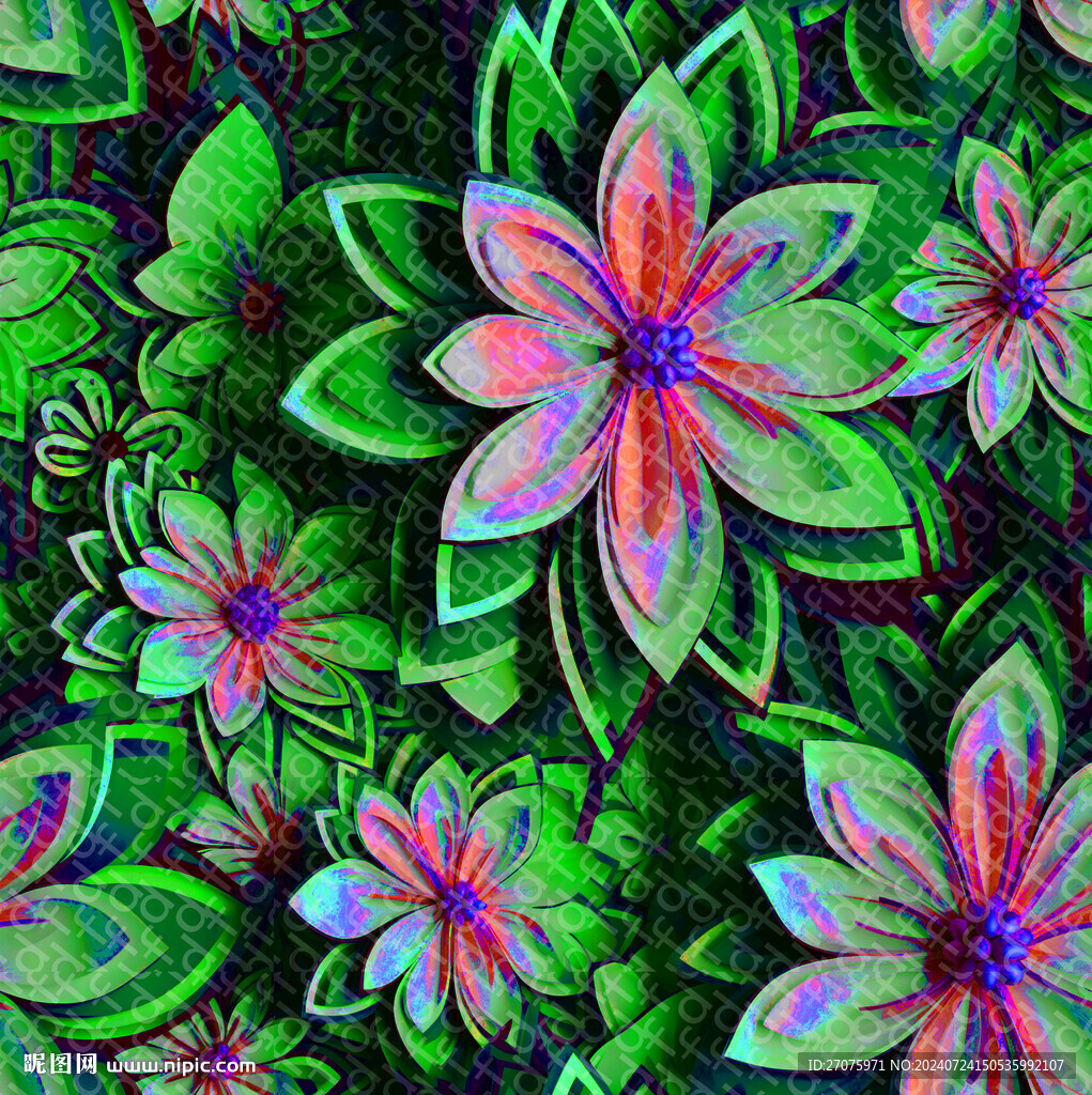 3d小花