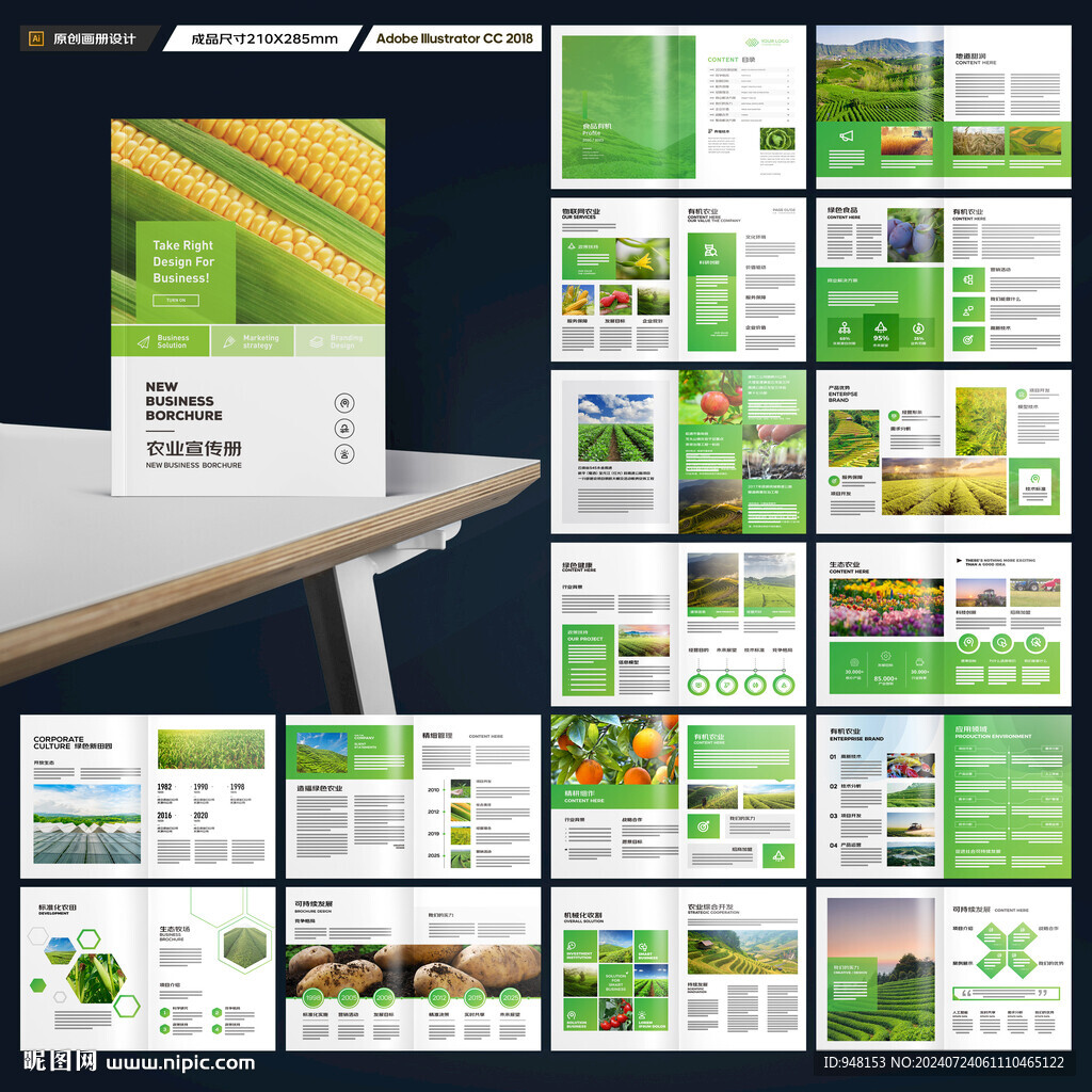 农产品画册