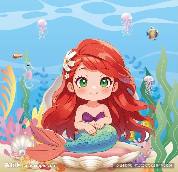 海底美人鱼