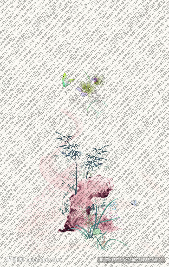 定位花