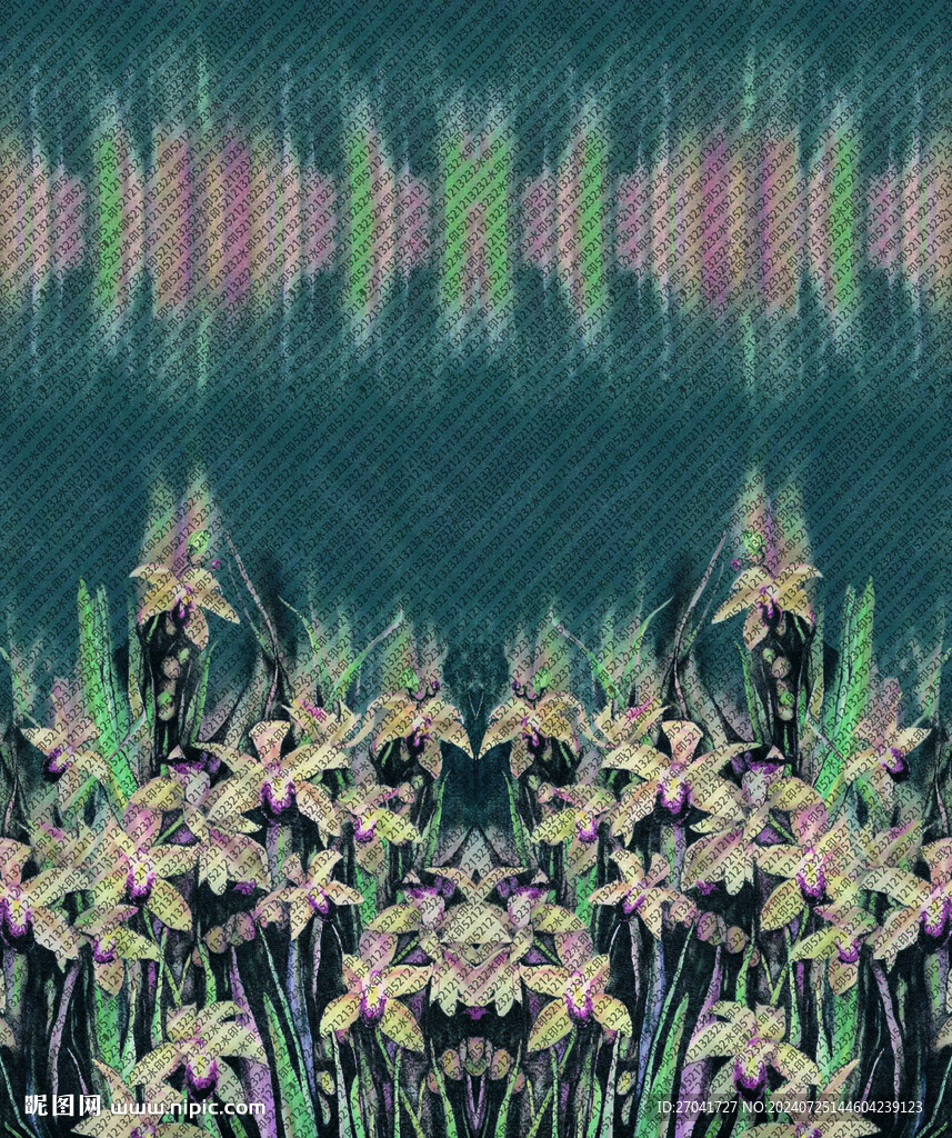 定位花