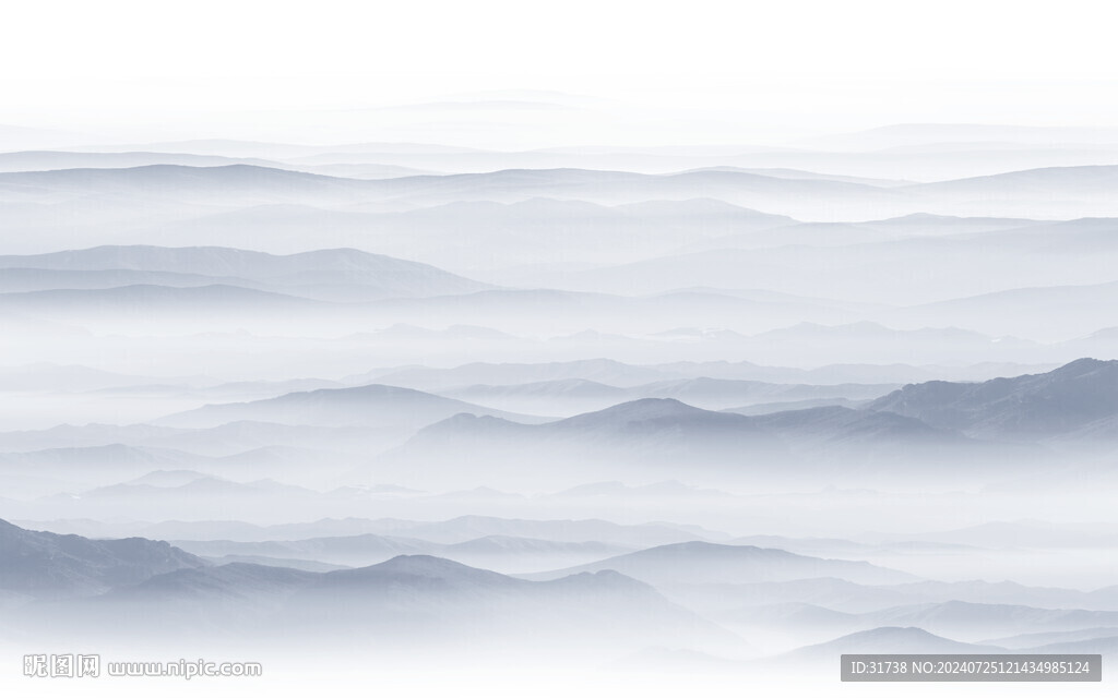 水墨山水画