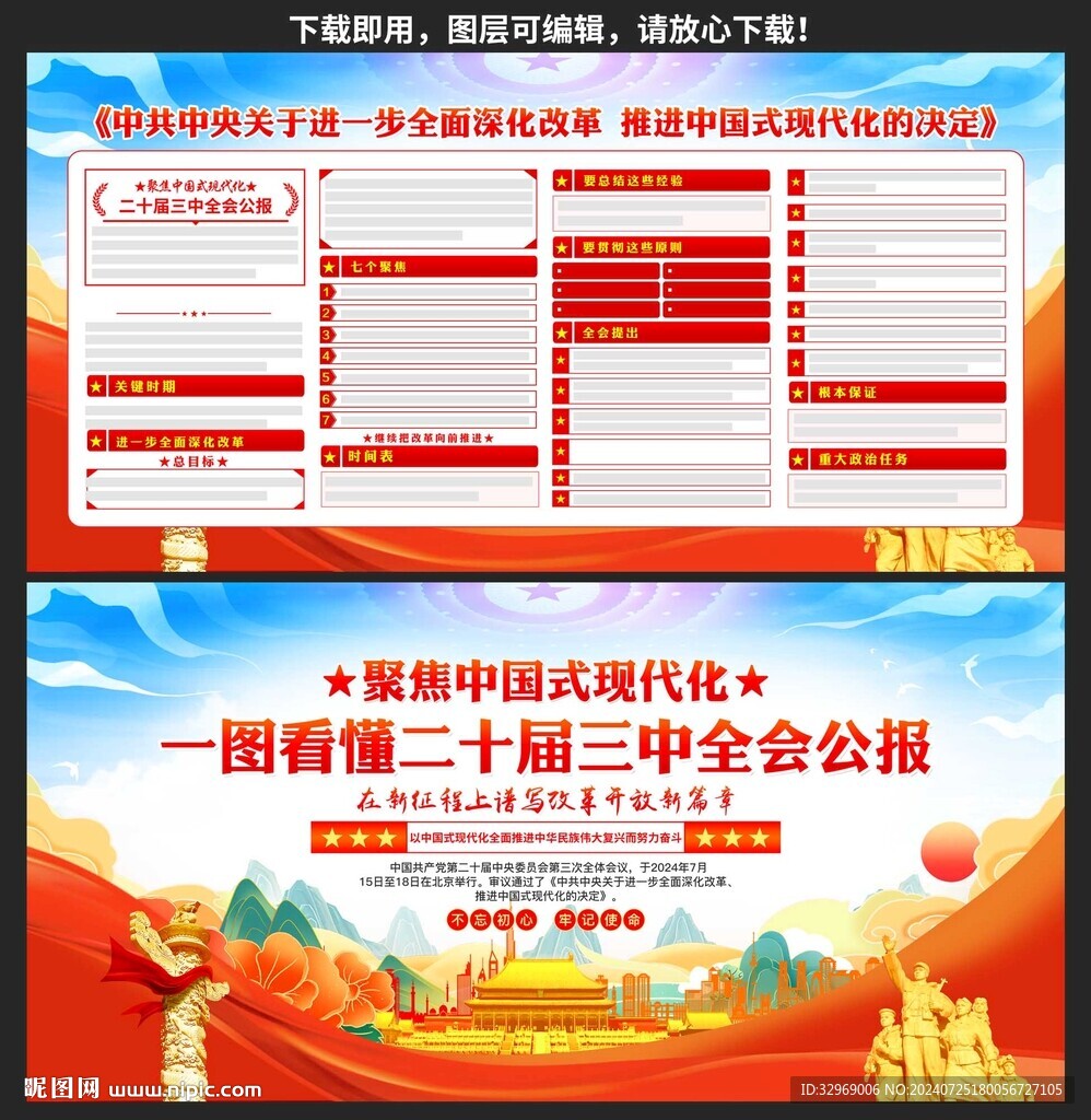二十届三中全会公报