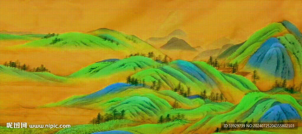 千里江山图