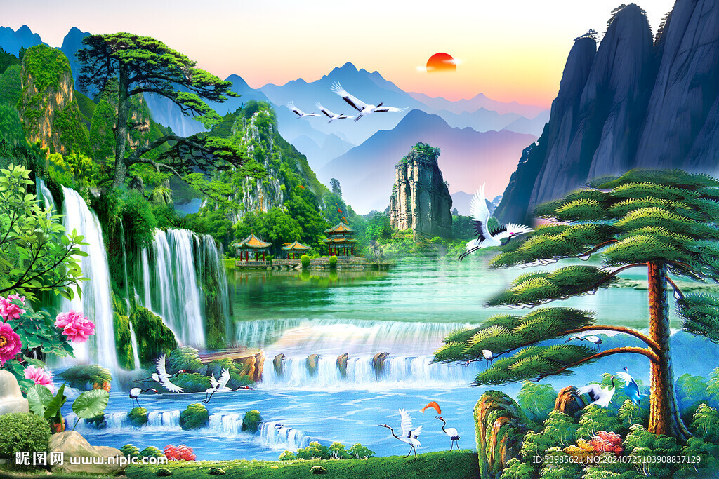 客厅风景画